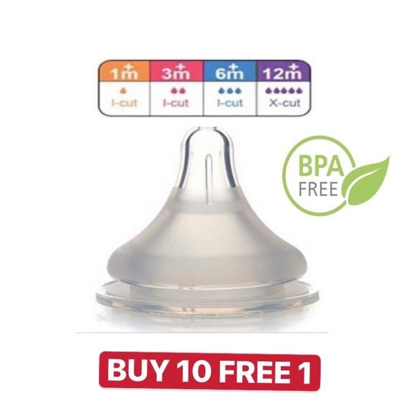 BUY10FREE1 Baby Puting Wide Neck (Anti-Colic) /BELI 10 PERCUMA 1 Puting Mulut Lebar
