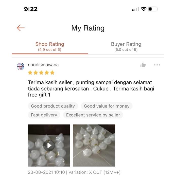 BUY10FREE1 Baby Puting Wide Neck (Anti-Colic) /BELI 10 PERCUMA 1 Puting Mulut Lebar