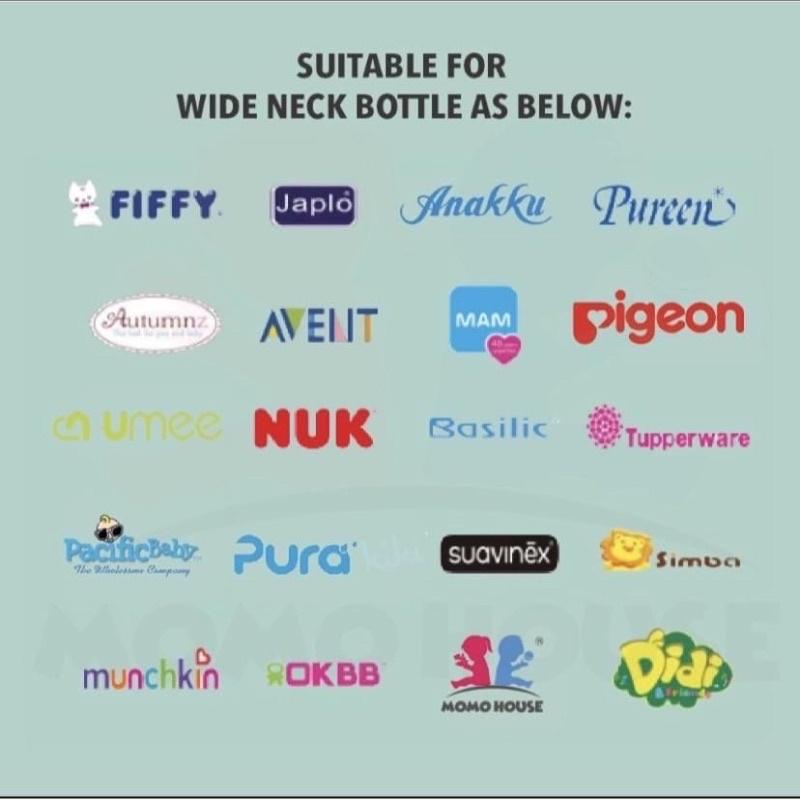 BUY10FREE1 Baby Puting Wide Neck (Anti-Colic) /BELI 10 PERCUMA 1 Puting Mulut Lebar